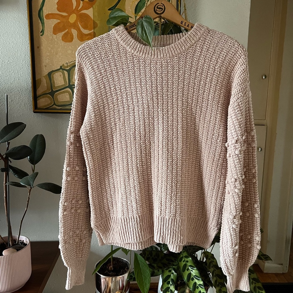 Light Pink Madewell sweater